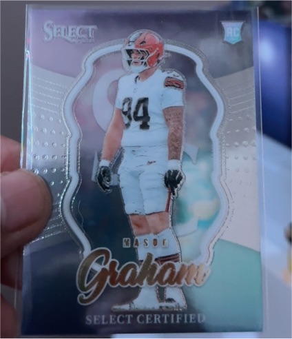 2025 Panini Select #25 Mason Graham Select Certified — front