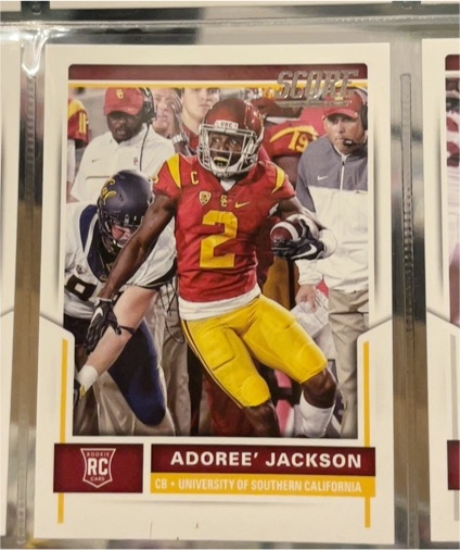 2017 Panini Score #392 Adoree' Jackson — front
