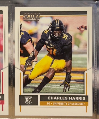 2017 Panini Score #399 Charles Harris — front
