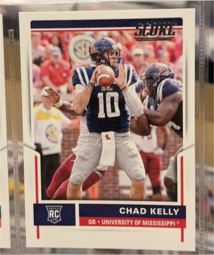 2017 Score #411 Chad Kelly — front