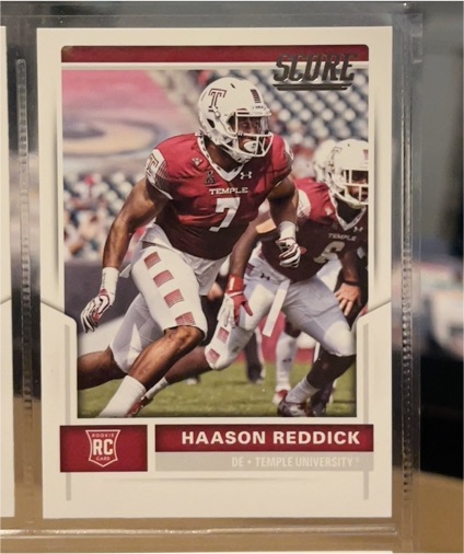 2017 Panini Score #390 Haason Reddick — front
