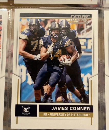 2017 Panini Score #413 James Conner — front
