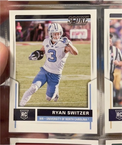 2017 Score #418 Ryan Switzer — front