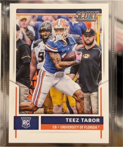 2017 Panini Score #429 Teez Tabor — front