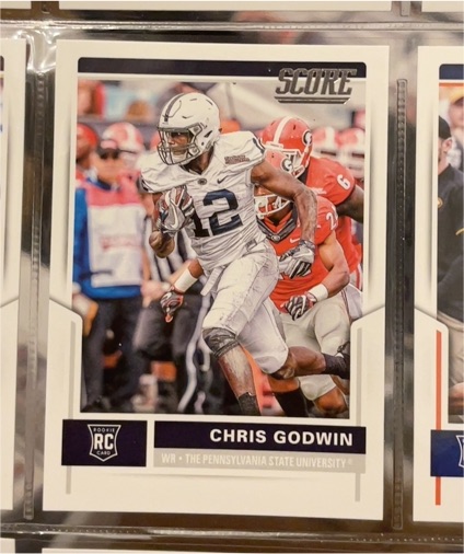 2017 Panini Score #428 Chris Godwin — front