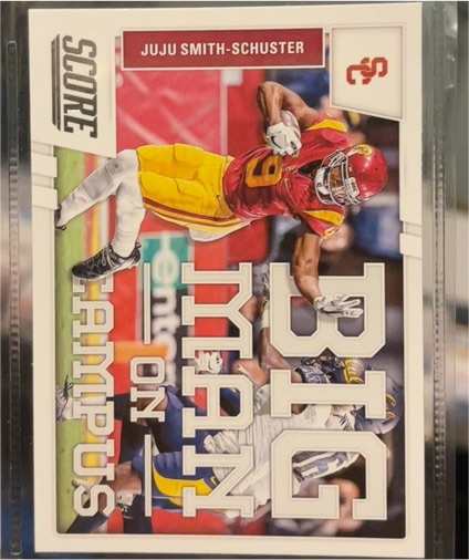 2017 Score Football Big Man on Campus #4 JuJu Smith-Schuster — front