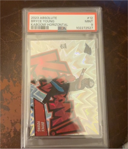 2023 Panini Absolute Kaboom! Horizontal #12 Bryce Young — front