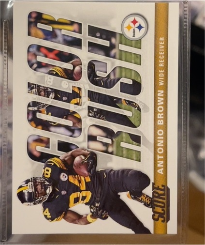 2017 Score Color Rush #20 Antonio Brown — front