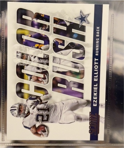 2017 Panini Score Color Rush #13 Ezekiel Elliott — front
