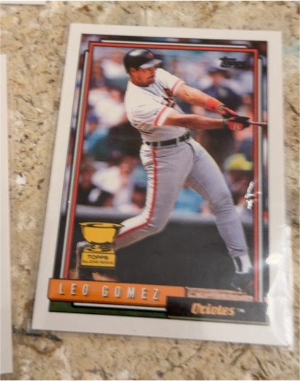 1992 Topps #84 Leo Gomez — front