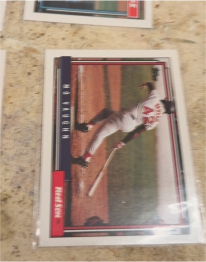 1992 Topps #59 Mo Vaughn — front