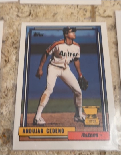 1992 Topps #288 Andujar Cedeno — front