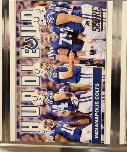 2017 Panini Score #2 Andrew Luck — front