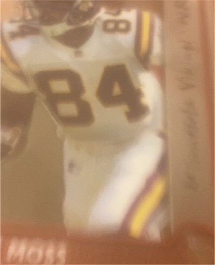 1999 Skybox Molten Metal #100 Randy Moss — front