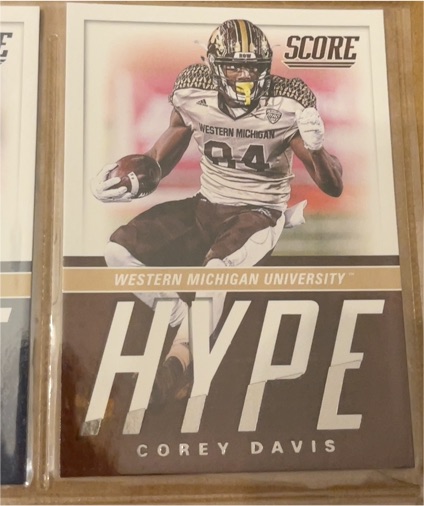 2017 Panini Score Football Hype #6 Corey Davis — front