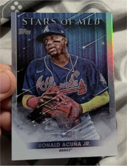 2022 Topps Stars of MLB #SMLB-2 Ronald Acuna Jr. — front