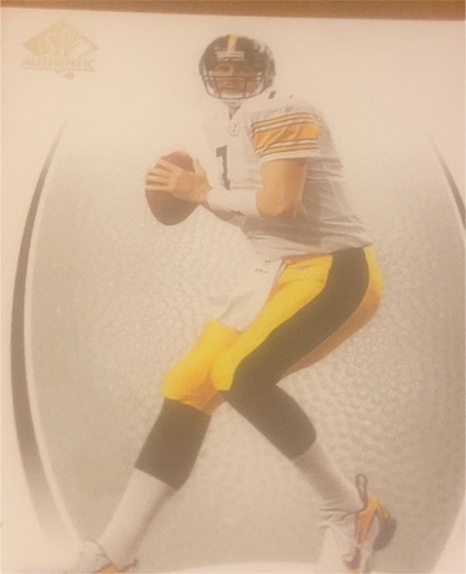 2008 Upper Deck SP Authentic #22 Ben Roethlisberger — front