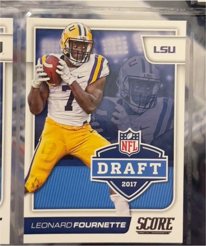 2017 Panini Score NFL Draft #17 Leonard Fournette — front