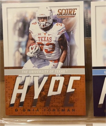 2017 Score #2 D'Onta Foreman Hype — front