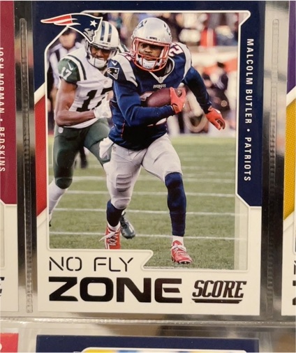 2017 Panini Score #2 Malcolm Butler No Fly Zone — front