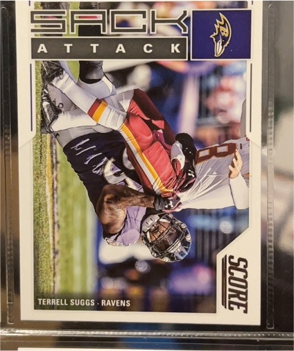2017 Score #2 Terrell Suggs Sack Attack — front