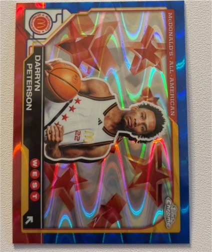 2025 Topps Chrome McDonald's All American #50 Darryn Peterson — front
