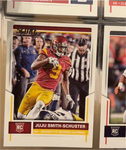 2017 Panini Score #331 JuJu Smith-Schuster — front