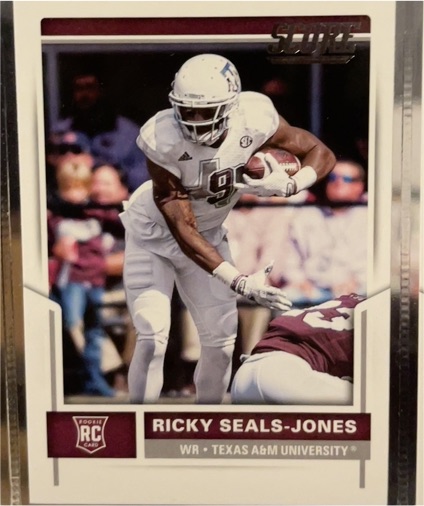 2017 Score #362 Ricky Seals-Jones Rookie Texas A&M Aggies — front