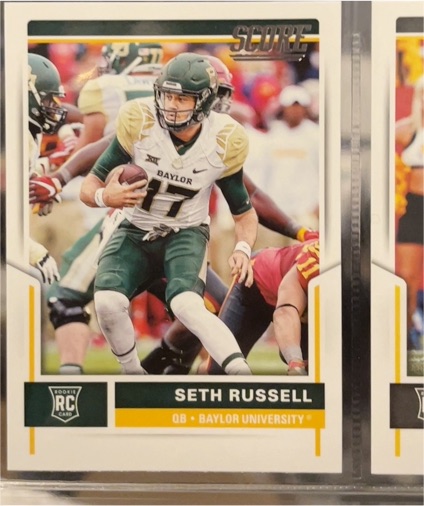 2017 Score #353 Seth Russell — front