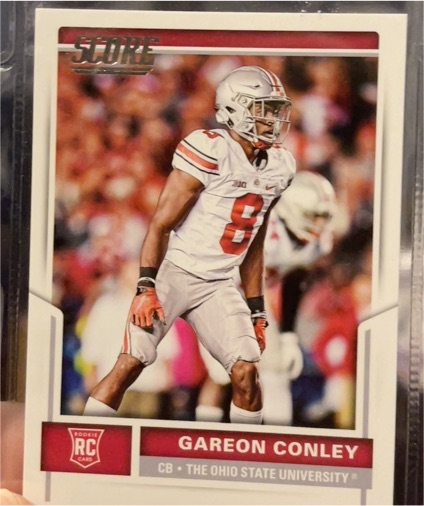 2017 Score #370 Gareon Conley — front