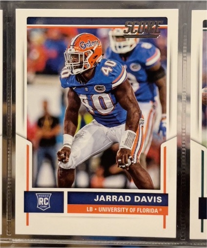 2017 Panini Score #380 Jarrad Davis — front