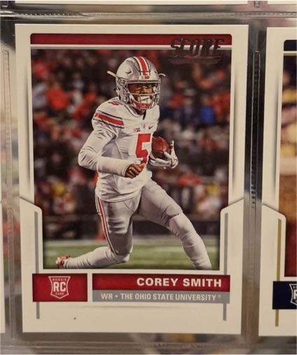 2017 Panini Score #350 Corey Smith — front