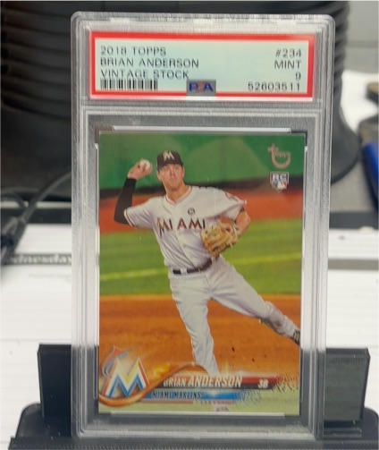 2018 Topps #234 Brian Anderson — front