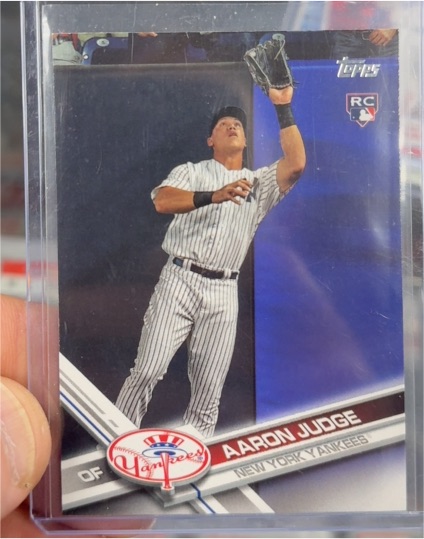 2017 Topps #287 Aaron Judge — front