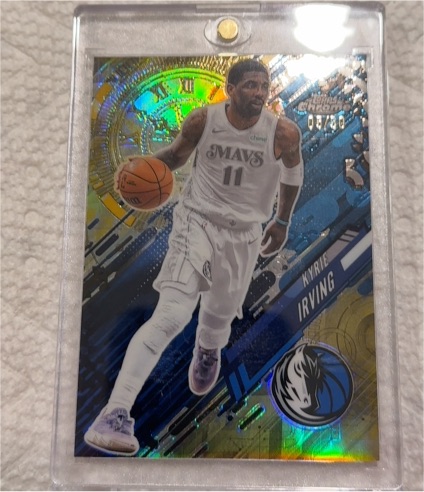 2025 Topps Chrome Go Time #GT-7 Kyrie Irving — front