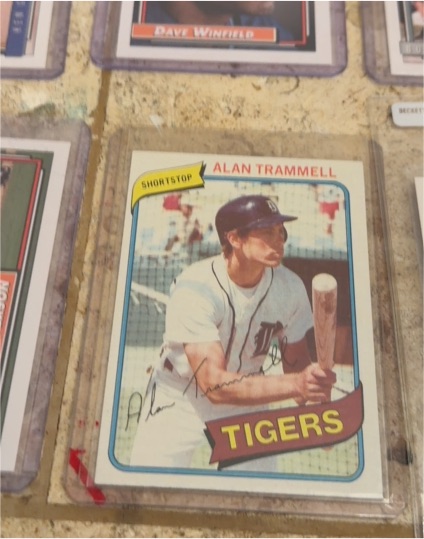 1980 Topps #232 Alan Trammell — front