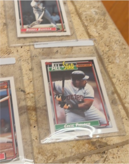 1991 Topps All Stars #401 Cecil Fielder — front