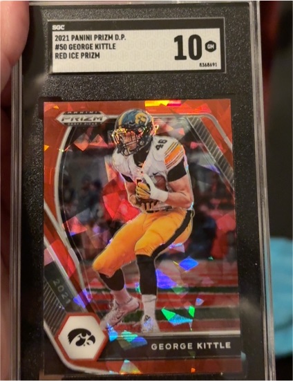 2021 Panini Prizm Draft Picks #50 George Kittle — front