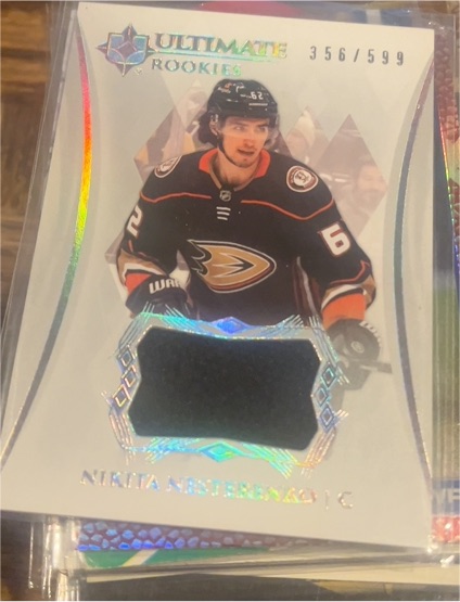 2023-24 Upper Deck Ultimate Collection #356 Nikita Nesterenko — front