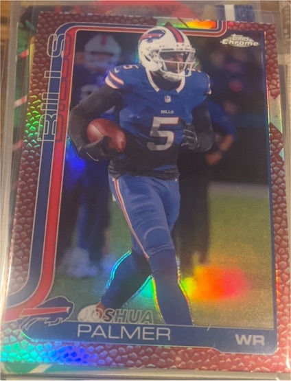 2025 Topps Chrome #31 Joshua Palmer — front