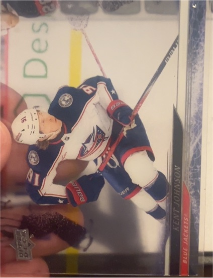 2024-25 Upper Deck #293 Kent Johnson — front