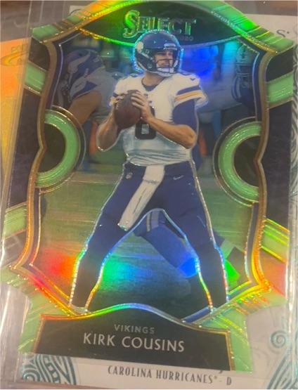 2020 Panini Select #24 Kirk Cousins — front