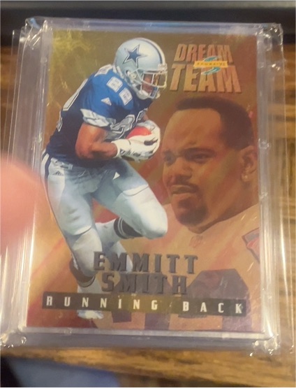 1995 Score #DT5 Emmitt Smith Dream Team Insert — front
