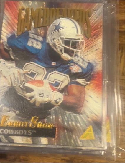 1995 Pinnacle Gamebreakers #2/15 Emmitt Smith — front