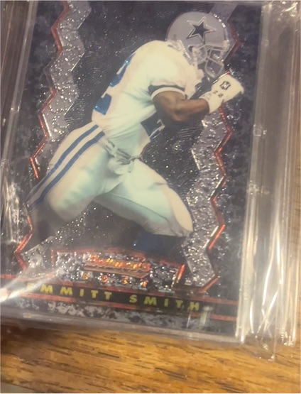 1995 Bowman's Best #16 Emmitt Smith — front