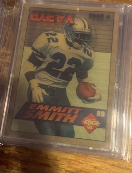 1994 Collector's Edge F/X #EDGE 4 Emmitt Smith — front