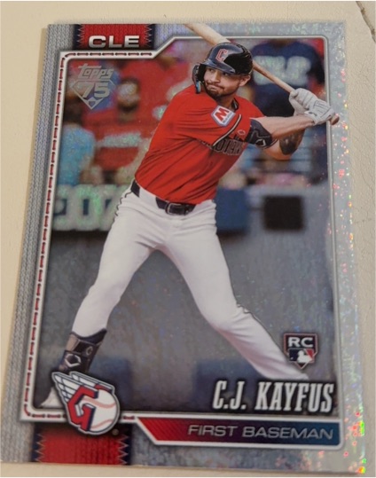 2026 Topps Series 1 #35 C.J. Kayfus — front