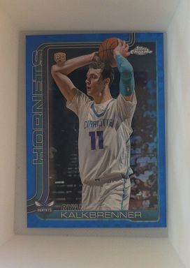 2025-26 Topps Chrome #284 Ryan Kalkbrenner Rookie — front