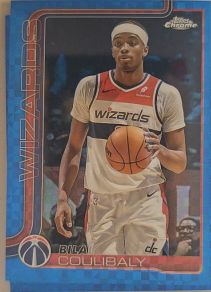 2025-26 Topps Chrome #208 Bilal Coulibaly — front