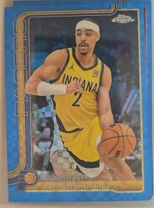 2025-26 Topps Chrome #97 Andrew Nembhard — front